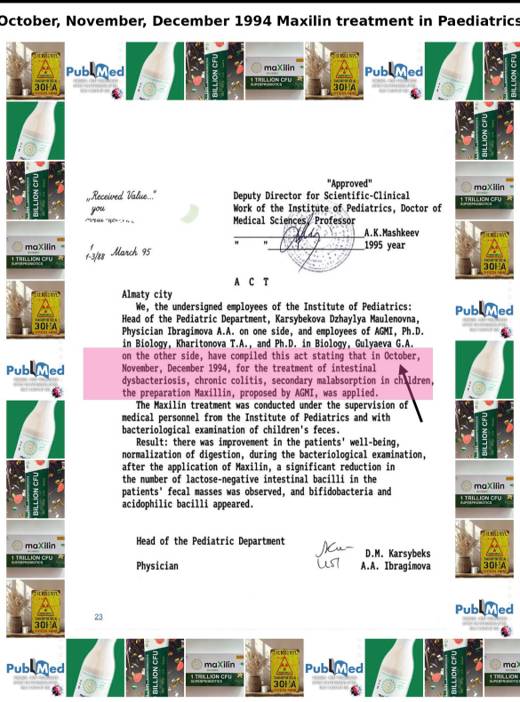 Maxilin treatment paediatrics document