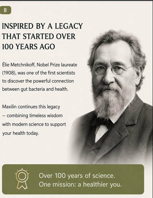 Uploaded scientific history panel about Elie Metchnikoff